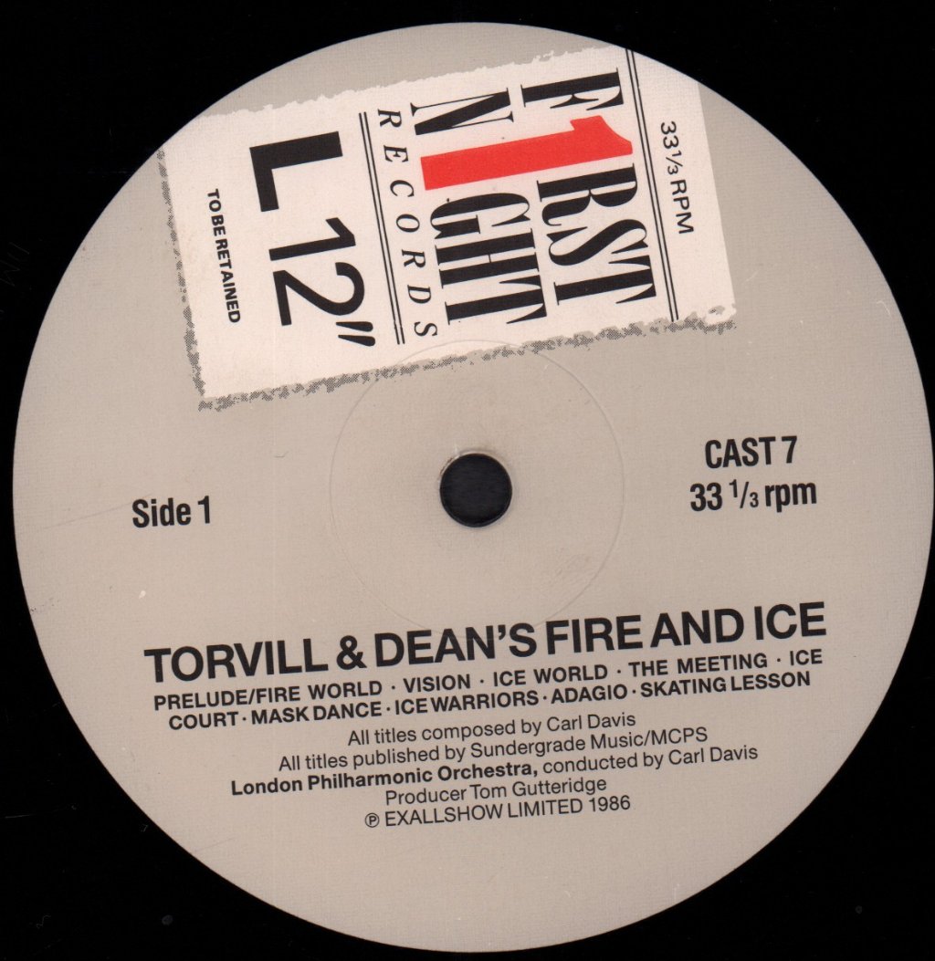 Carl Davis - Fire And Ice - Lp