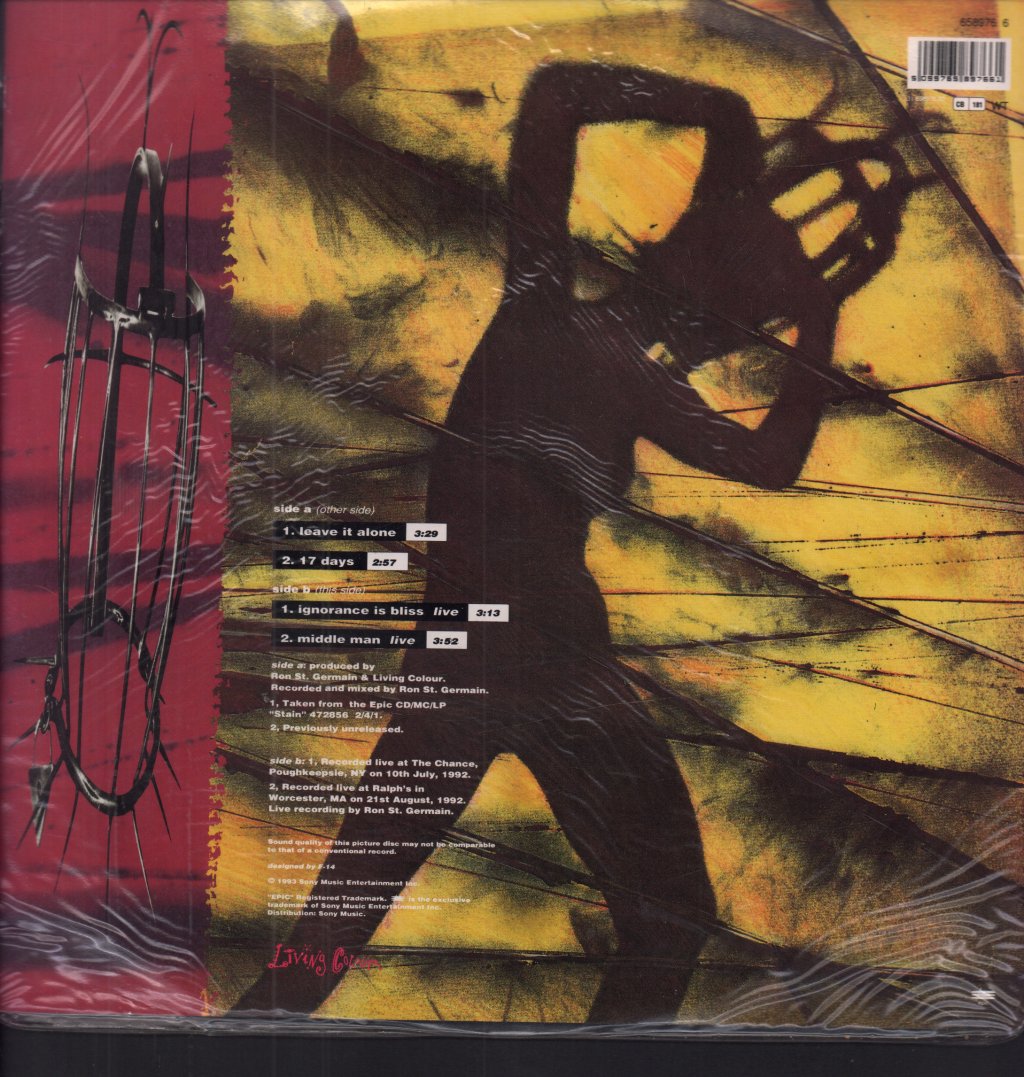 Living Colour - Leave It Alone - 12 Inch