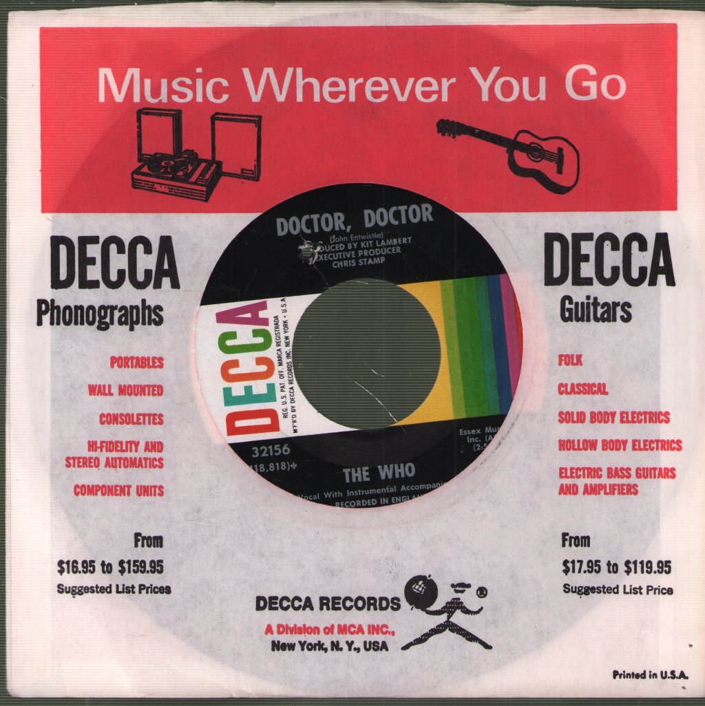 Who - Pictures Of Lily - 7 Inch