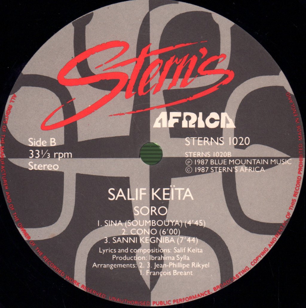Salif Keita - Soro - Lp