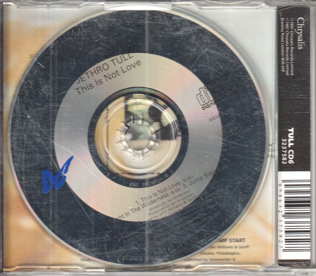 Jethro Tull - This Is Not Love - Cd