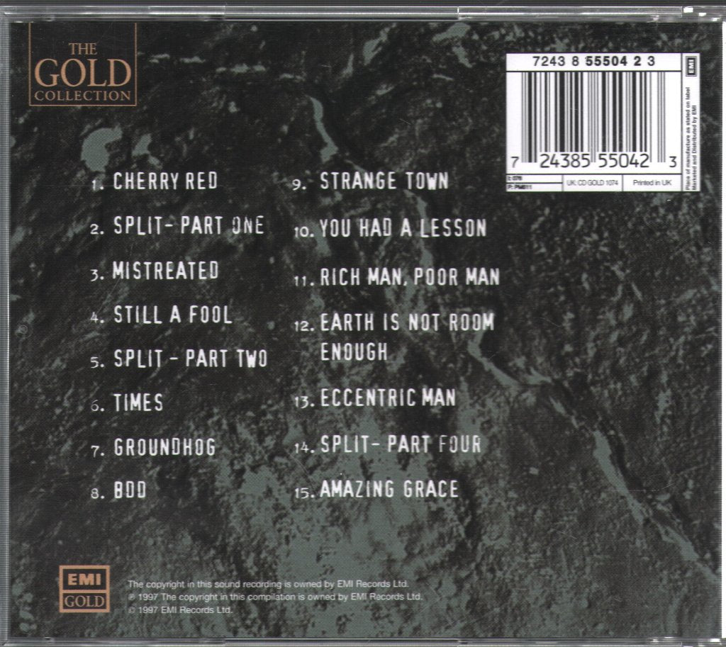 Groundhogs - Best Of - Cd