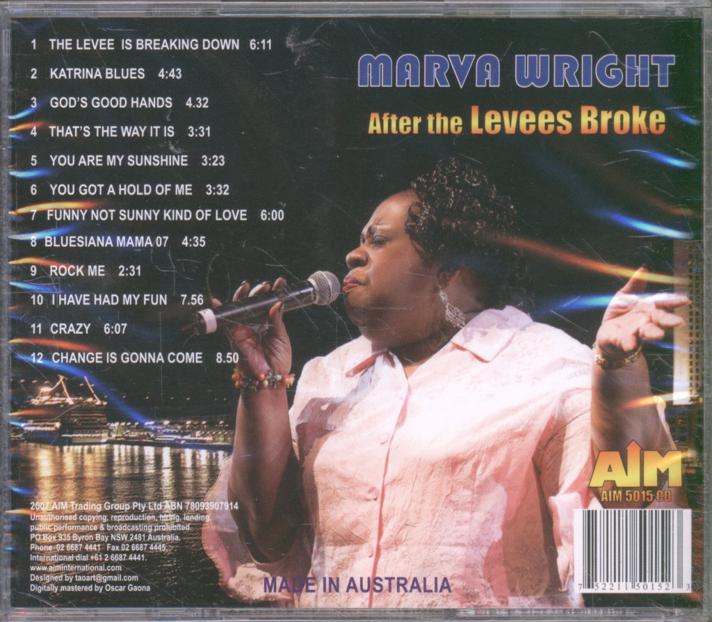 Marva Wright - After the Levees Broke - Cd