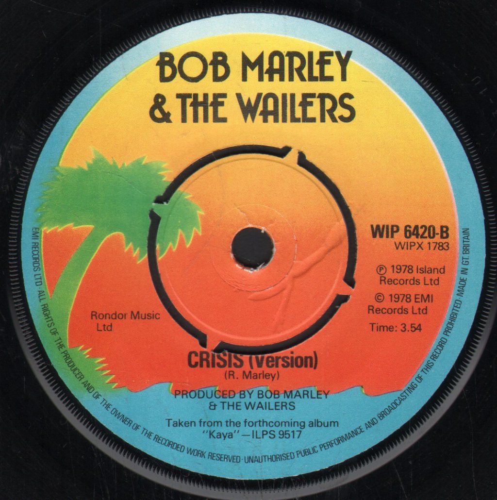 Bob Marley And The Wailers - Is This Love - 7 Inch