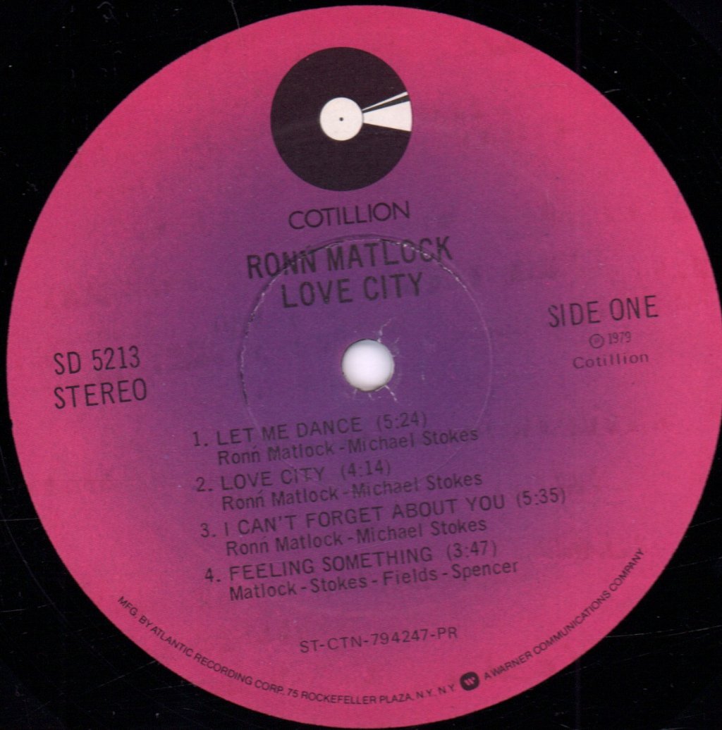 Ronn Matlock - Love City - Lp