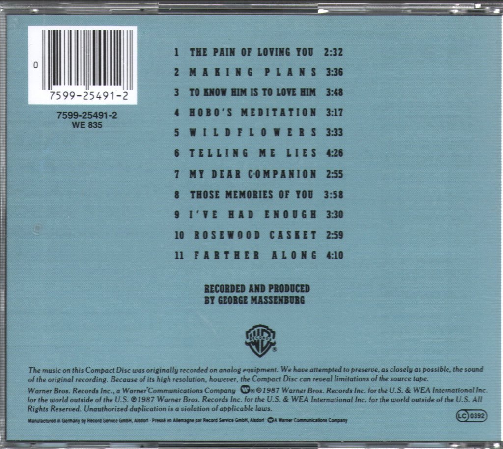 Dolly Parton/Linda Ronstadt/Emmylou Harris - Trio - Cd