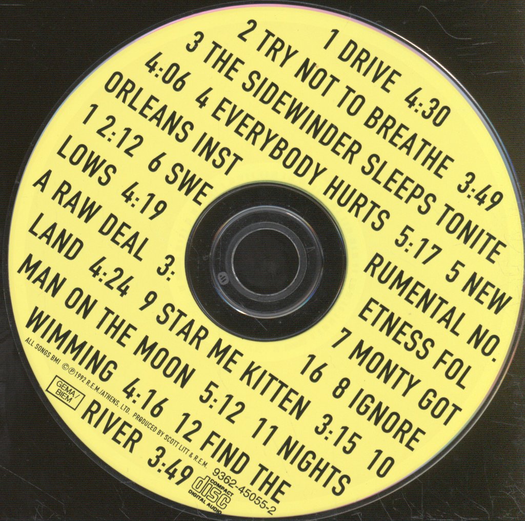 R.E.M. - Automatic For The People - Cd