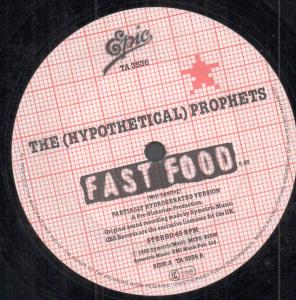 Hypothetical Prophets - Fast Food - 12 Inch