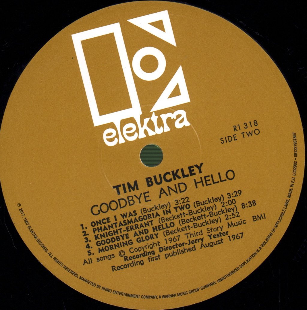 Tim Buckley - Goodbye And Hello - Lp