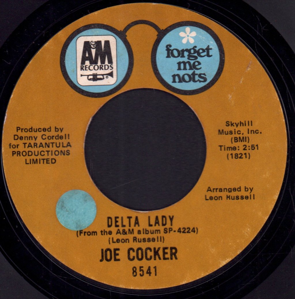 Joe Cocker - With A Little Help From My Friends - 7 Inch