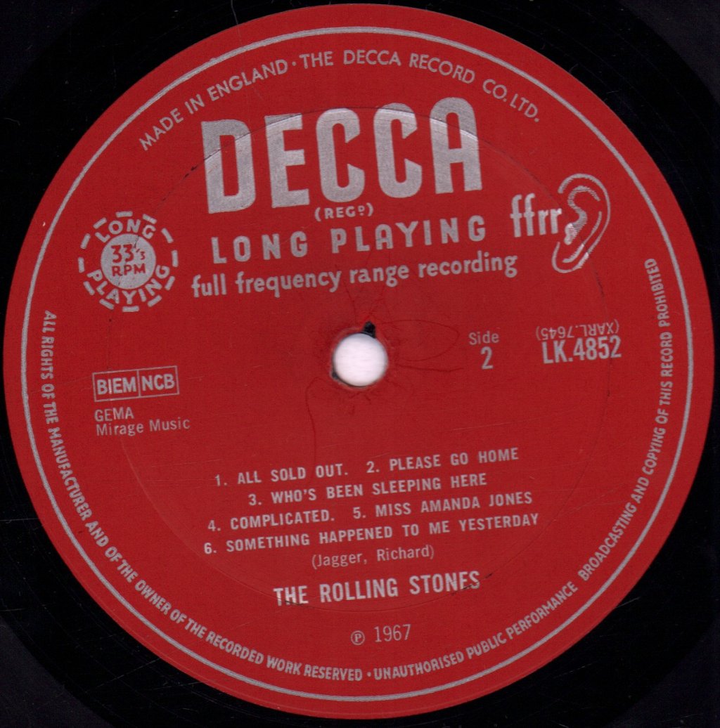 Rolling Stones - Between The Buttons - Lp