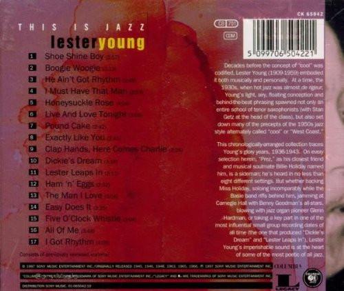 Lester Young - This is Jazz - Cd