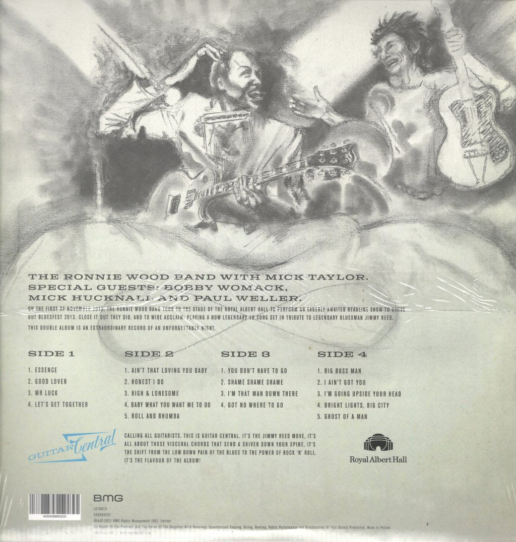 Ronnie Wood and The Ronnie Wood Band - Mr Luck: A Tribute to Jimmy Reed Live at the Royal Albert Hall - Double Lp