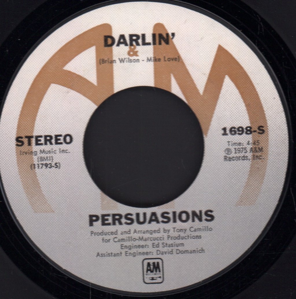 Persuasions - One Thing On My Mind / Darlin' - 7 Inch
