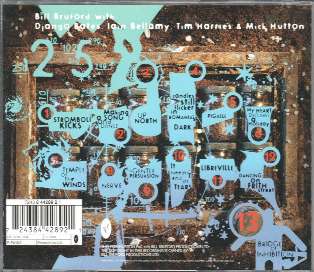 Bill Bruford's Earthworks - Heavenly Bodies - Cd