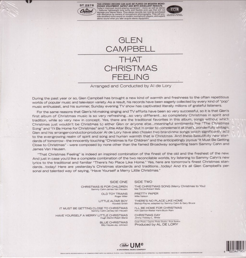 Glen Campbell - That Christmas Feeling - Lp