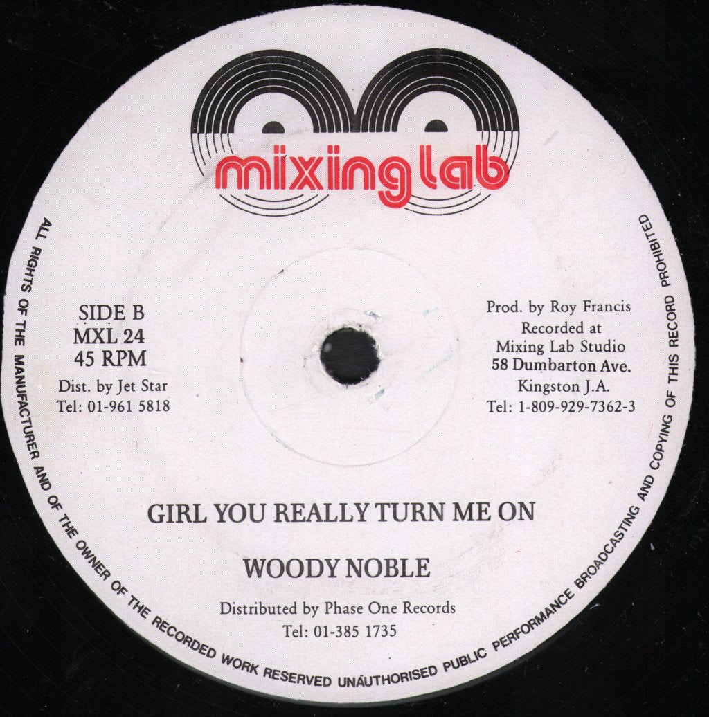 Thriller U / Woody Noble - On And On / Girl You Really Turn Me On - 12 Inch