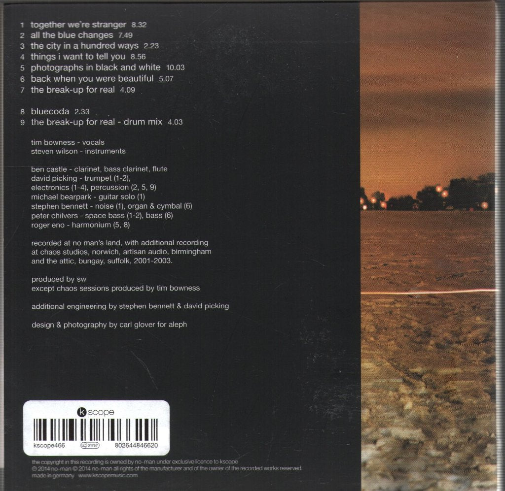 No-Man - Together We're Stranger - Cd