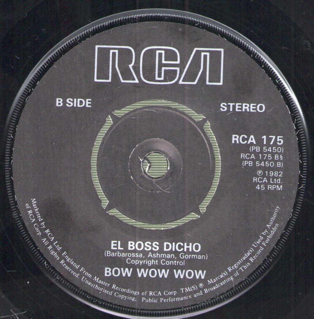Bow Wow Wow - Go Wild In The Country - 7 Inch