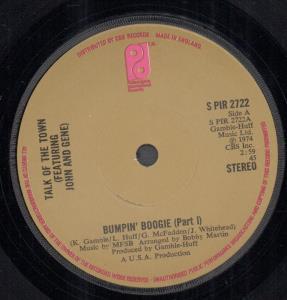 Talk Of The Town (Soul) - Bumpin' Boogie - 7 Inch