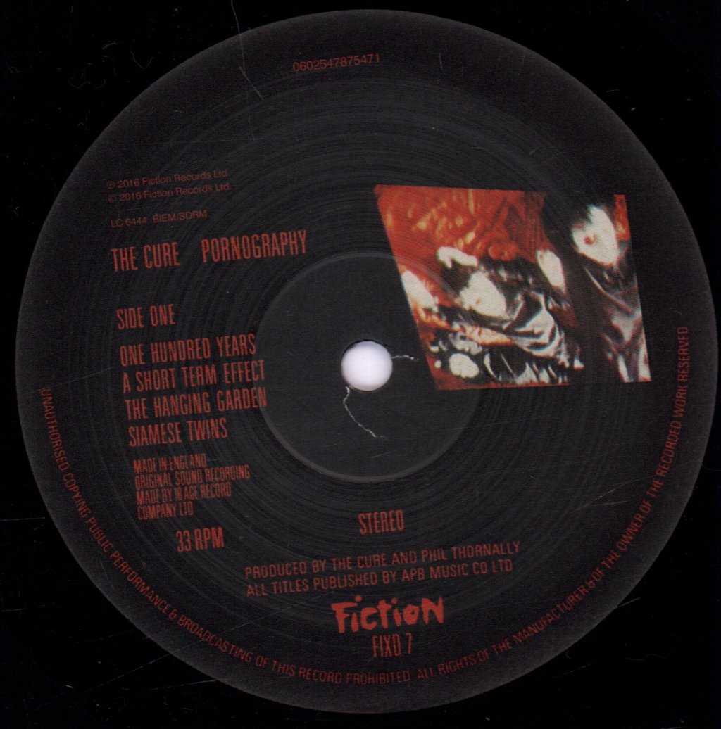 Cure - Pornography - Lp