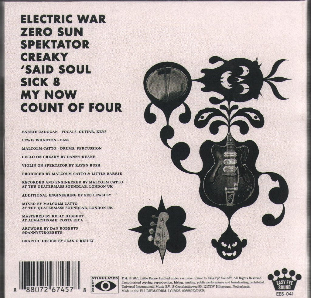 Little Barrie & Malcolm Catto - Electric War - Cd