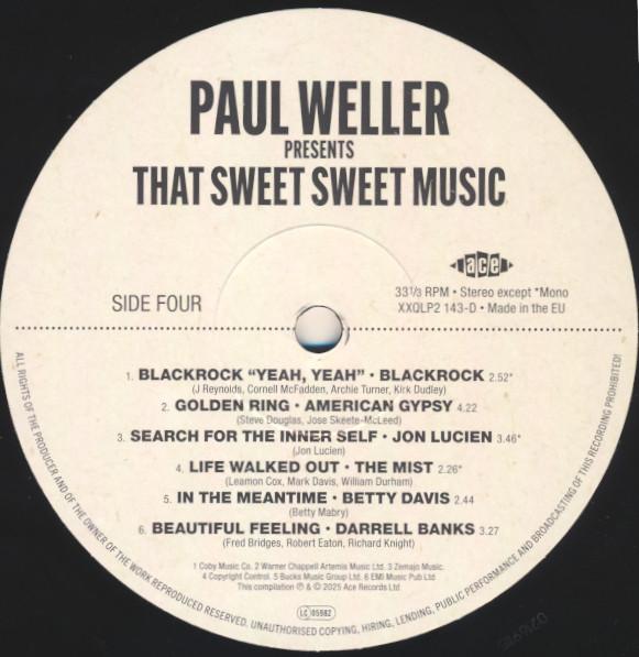 Various Artists - Paul Weller presents: That Sweet Sweet Music - Double Lp