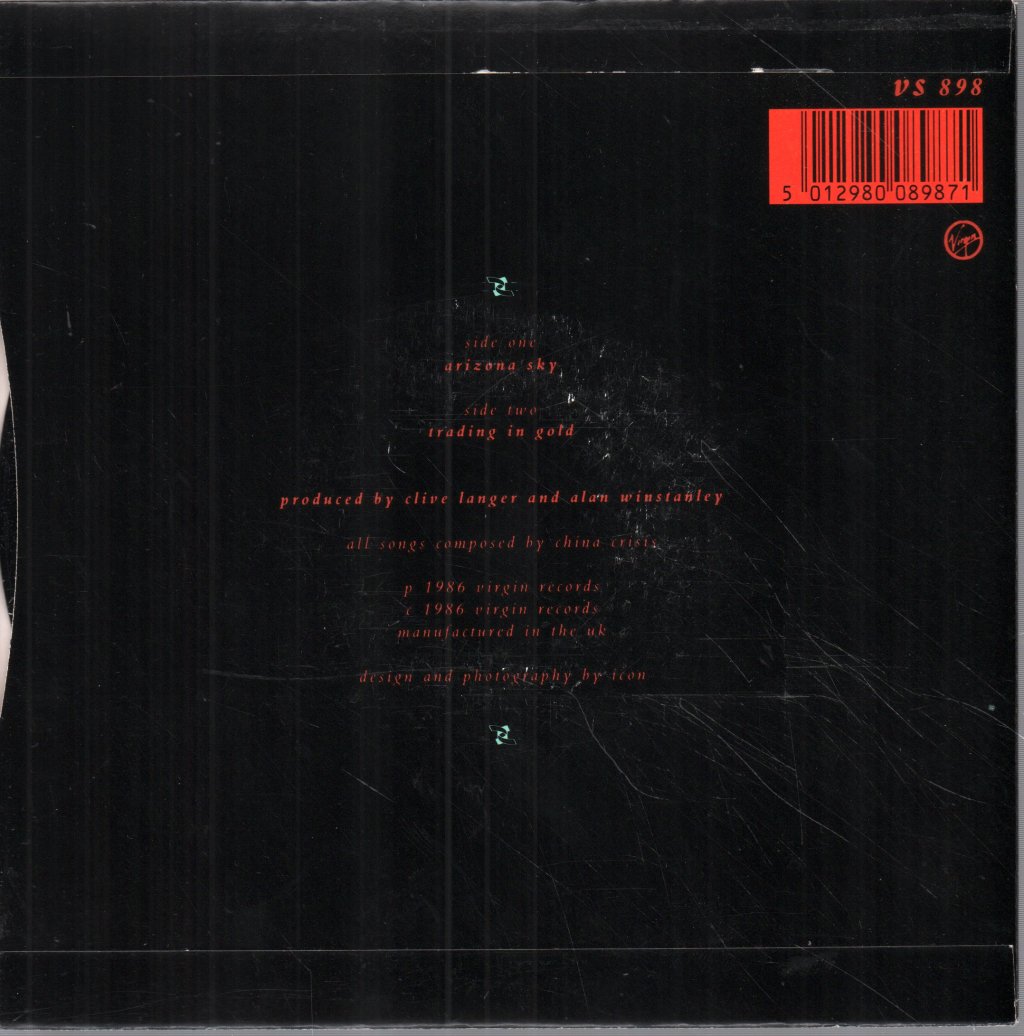 China Crisis - Arizona Sky - 7 Inch