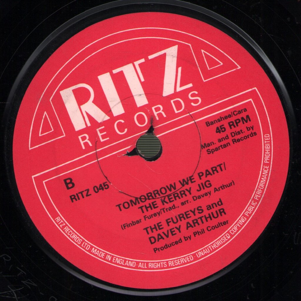 Fureys & Davey Arthur - (Farewell) Now Is The Hour - 7 Inch