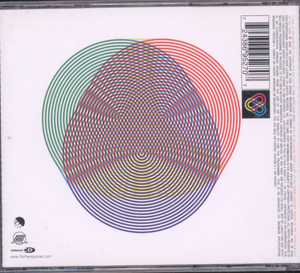 Fischerspooner - Just Let Go - Cd
