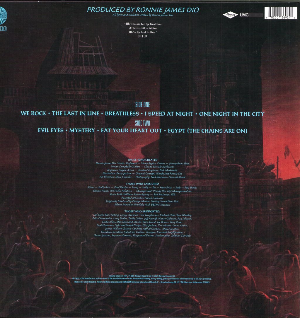 Dio - Last In Line - Lp