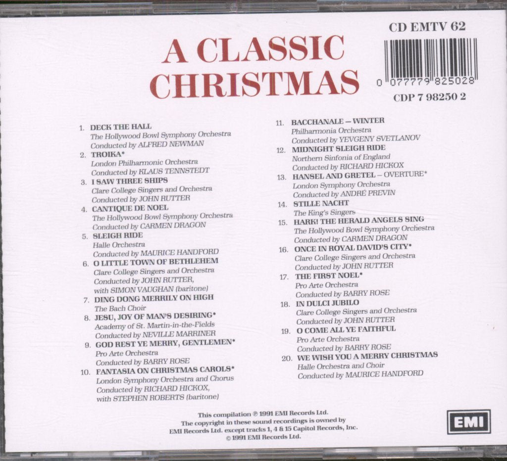 Various Artists - A Classic Christmas - Cd