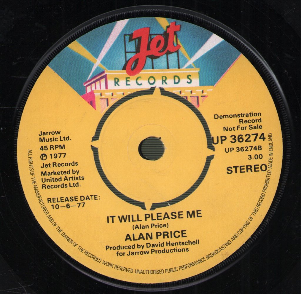Alan Price - Meet The People - 7 Inch