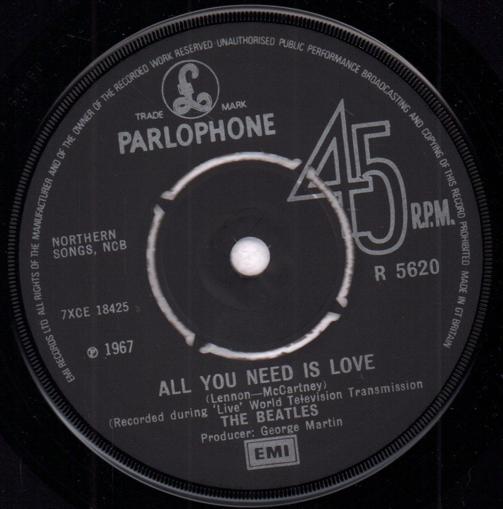 Beatles - All You Need Is Love - 7 Inch