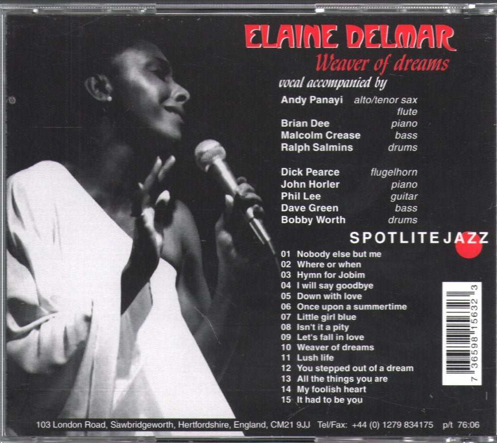 Elaine Delmar - Nobody Else But Me - Cd