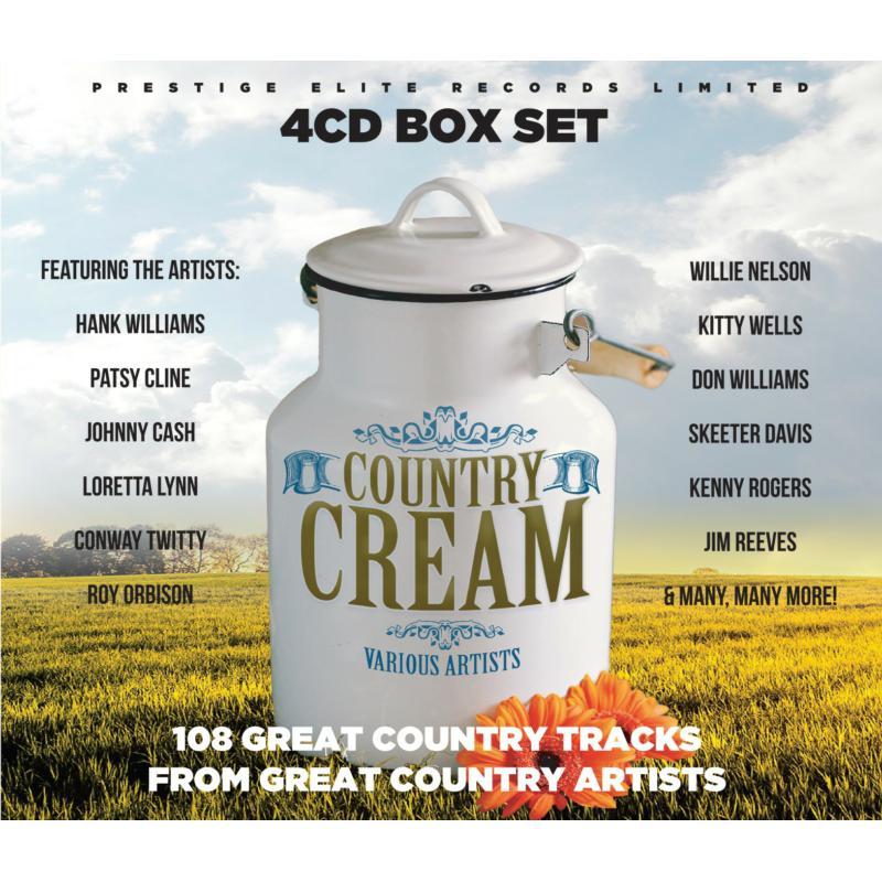 Various Artists - Country Cream (Four CD Set) - Cd Box Set