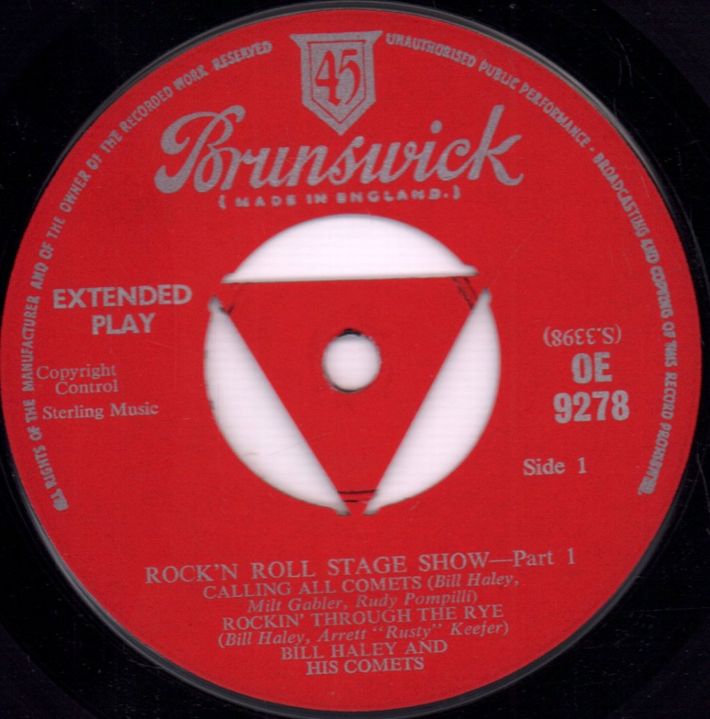 Bill Haley And His Comets - Rock 'N' Roll Stage Show - Part 1 - 7 Inch