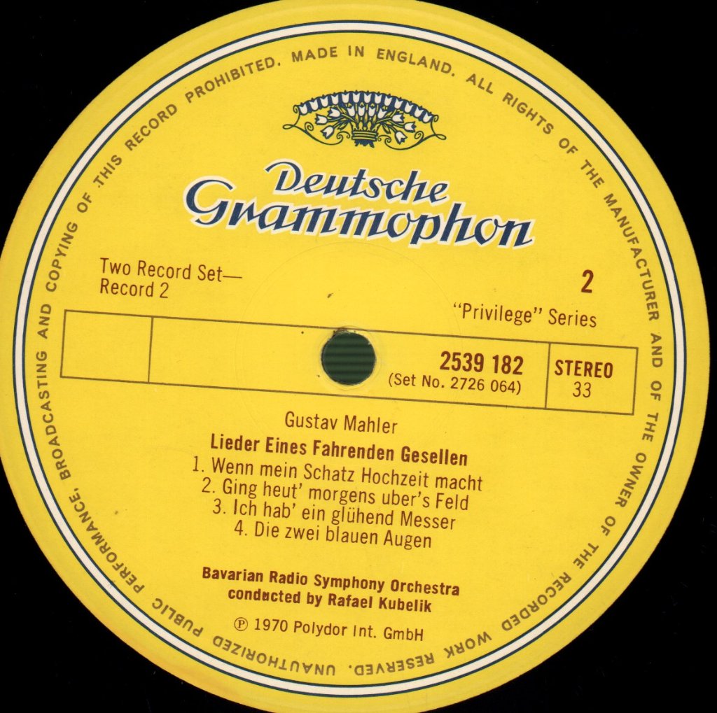 Gustav Mahler - Symphony No.5 - Double Lp