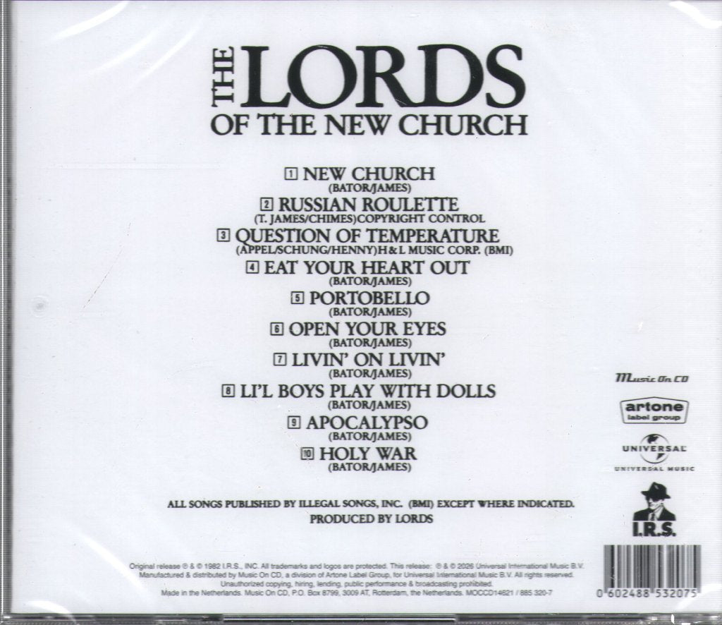 Lords Of The New Church - Lords of the New Church - Cd