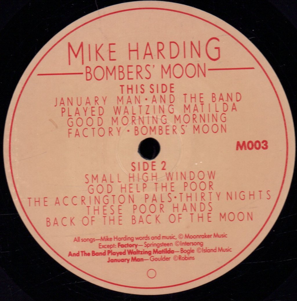 Mike Harding - Bomber's Moon - Lp