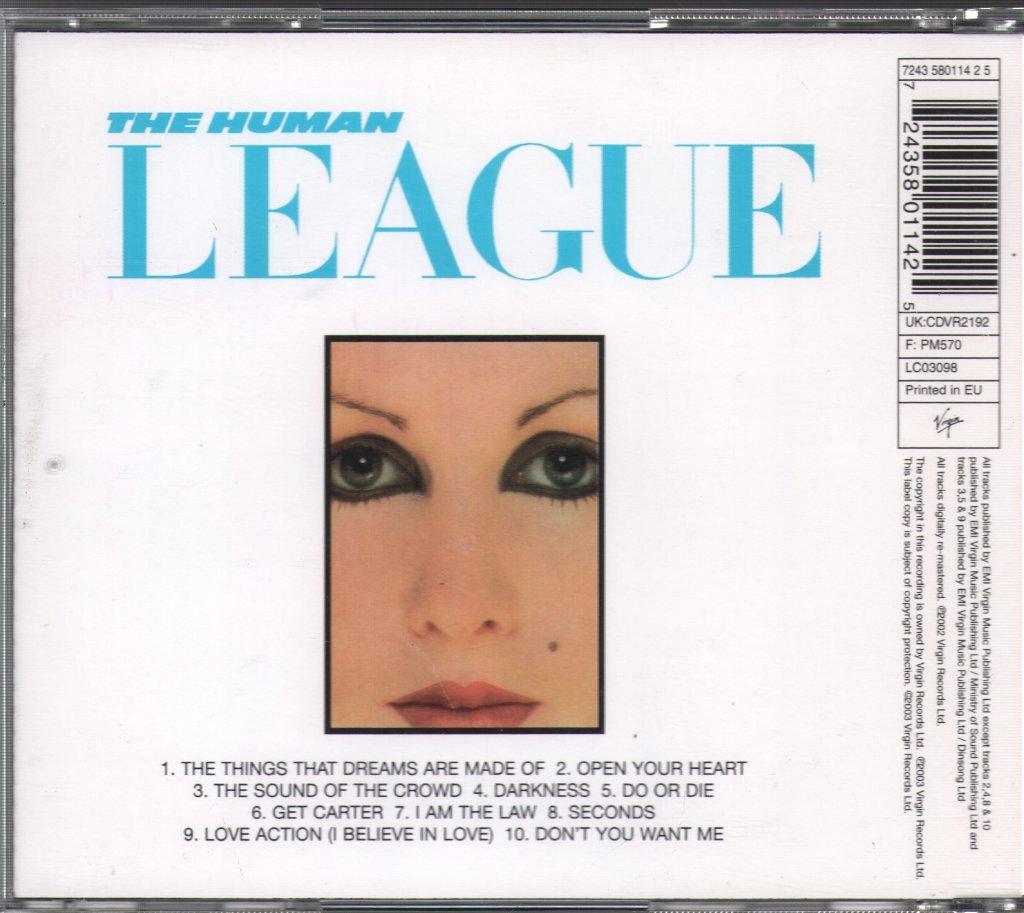 Human League - Dare - Cd