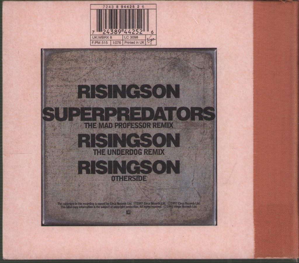 Massive Attack - Risingson - Cd