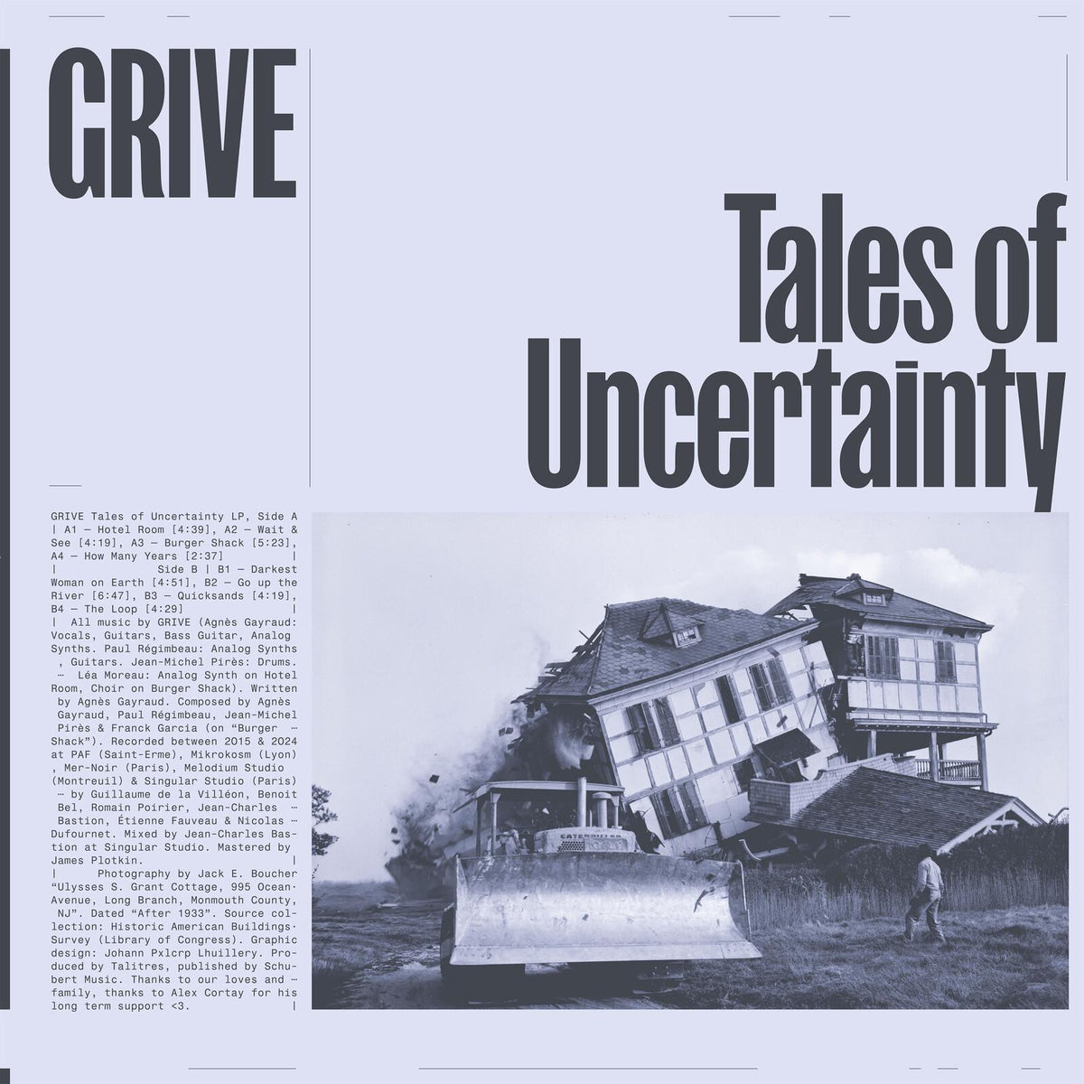 Grive - Tales of Uncertainty - Lp