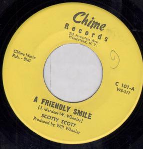 Scotty Scott - A Friendly Smile - 7 Inch
