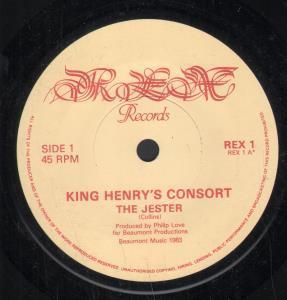King Henry's Consort - Jester - 7 Inch
