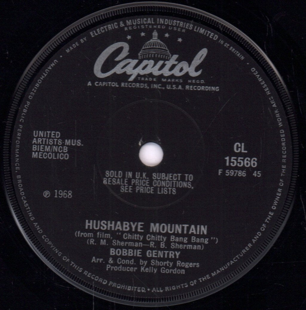 Bobbie Gentry - Fool On The Hill - 7 Inch