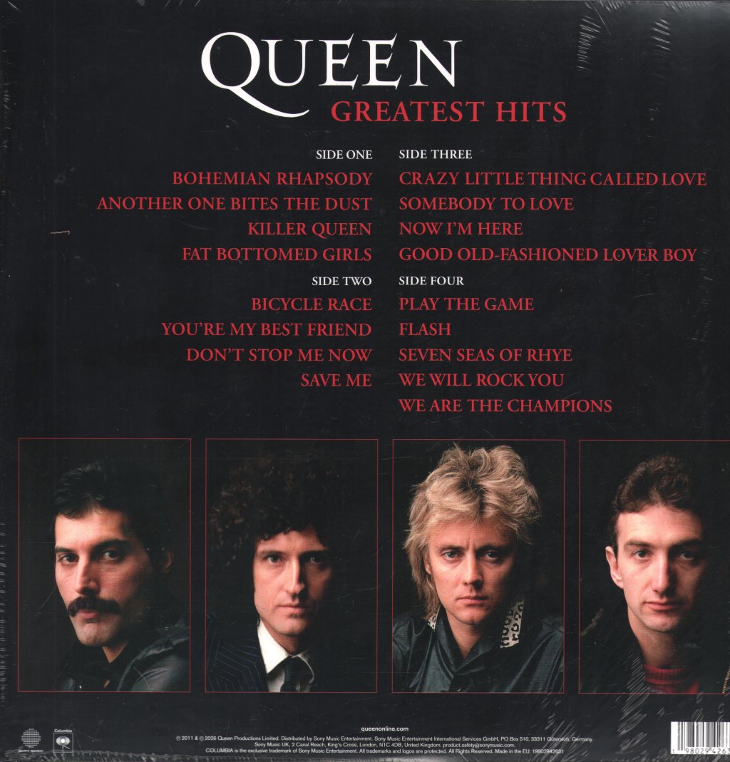 Queen - Greatest Hits - Double Lp