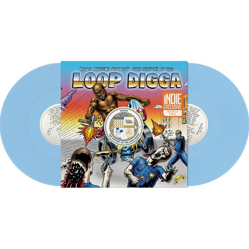 Madlib - Medicine Show No. 5 - History of the Loop Digga: 1990 - 2000 (Sky Blue Vinyl) - Double Lp