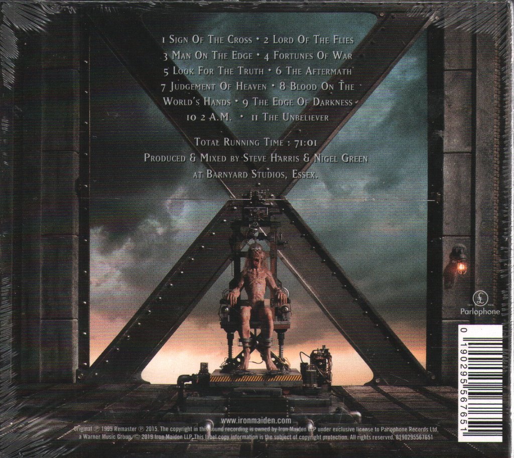 Iron Maiden - X Factor - Cd