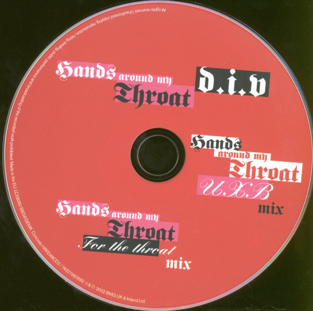 Death In Vegas - Hands Around My Throat - Cd